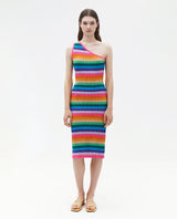 Rainbow Stripe Dress