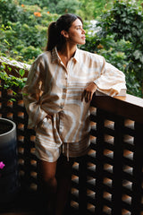 All Night Shirt & Short Set