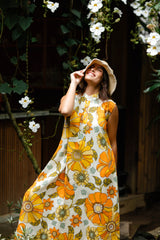 Easy Dress in Vintage Cream
