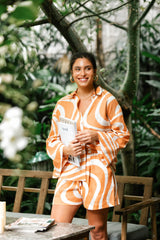 All Night Shirt & Short Set