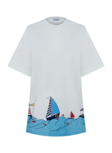 Bateau Terry Shirt Dress