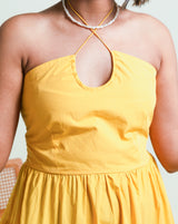 Tie Up Tiered Maxi