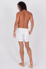 Drawstring Terry Cloth Shorts