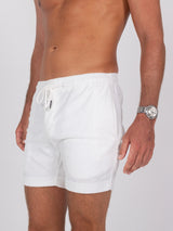 Drawstring Terry Cloth Shorts