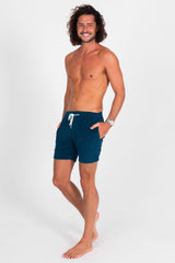 Drawstring Terry Cloth Shorts