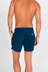 Drawstring Terry Cloth Shorts