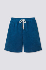 Drawstring Terry Cloth Shorts