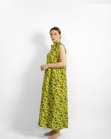 Easy Dress In Vintage Green