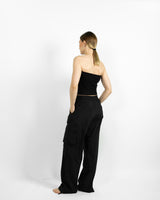 Nylon Cargo Pants