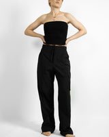 Nylon Cargo Pants