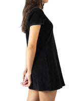 Anna Scoop Neck Mini Tee Dress