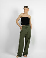 Nylon Cargo Pants