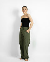 Nylon Cargo Pants