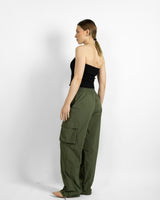 Nylon Cargo Pants