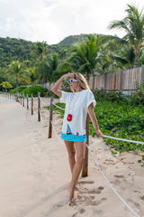 Bateau Terry Shirt Dress