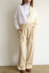 Pleated trouser