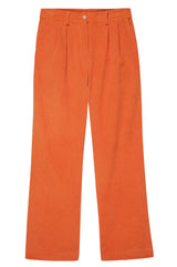 Cord Pleated Trousers