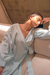 267 Robe Dress - Seafoam