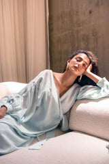 267 Robe Dress - Seafoam