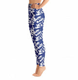 High Waist Yoga Leggings In Animal World