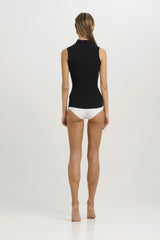 Gracie Sleeveless Turtleneck Top