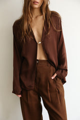Pleated trouser