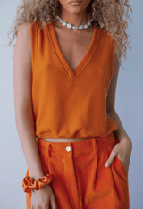 Cord Pleated Trousers