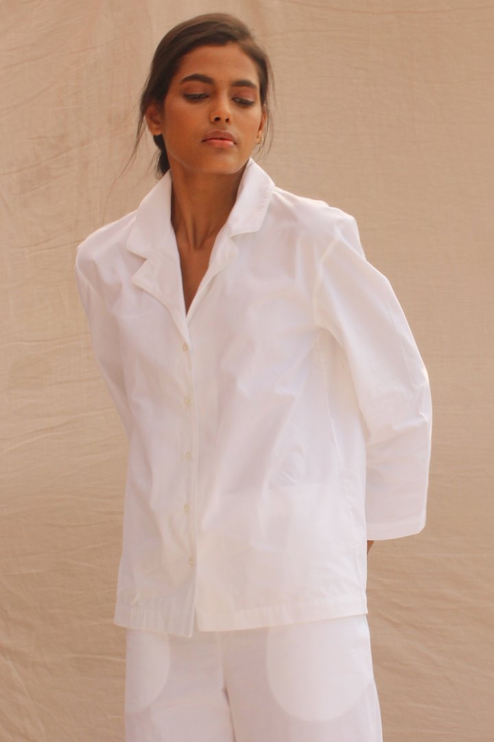 Pyjama Suit Blanc