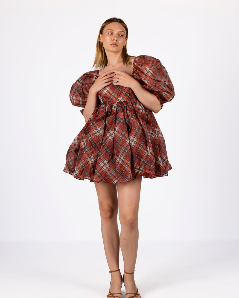 selkie brown puff dress My Selkie Collection