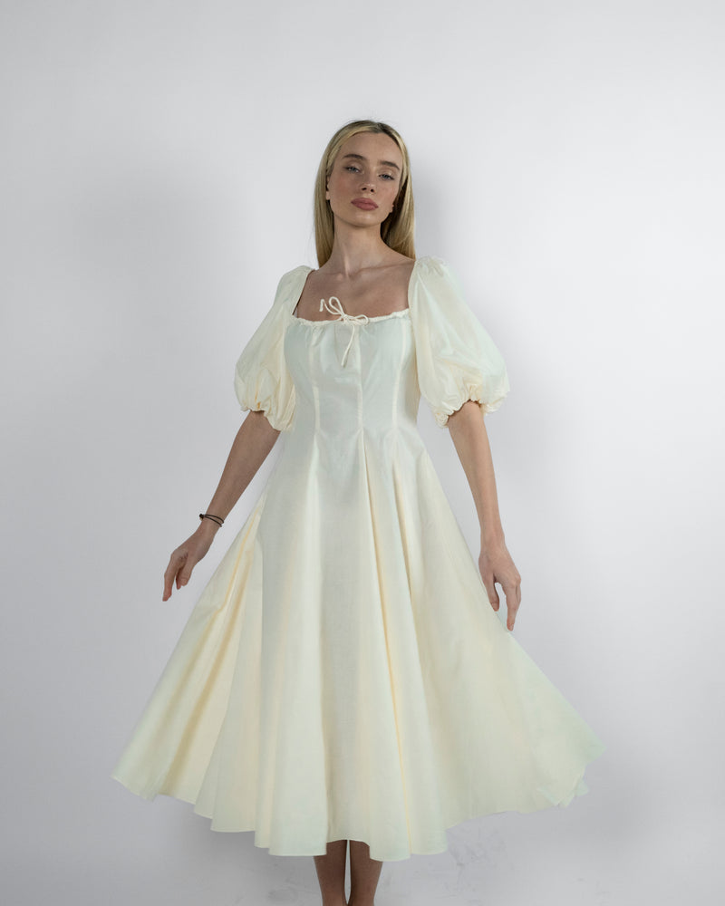 white day dress The Day Dress – Quinn Hop