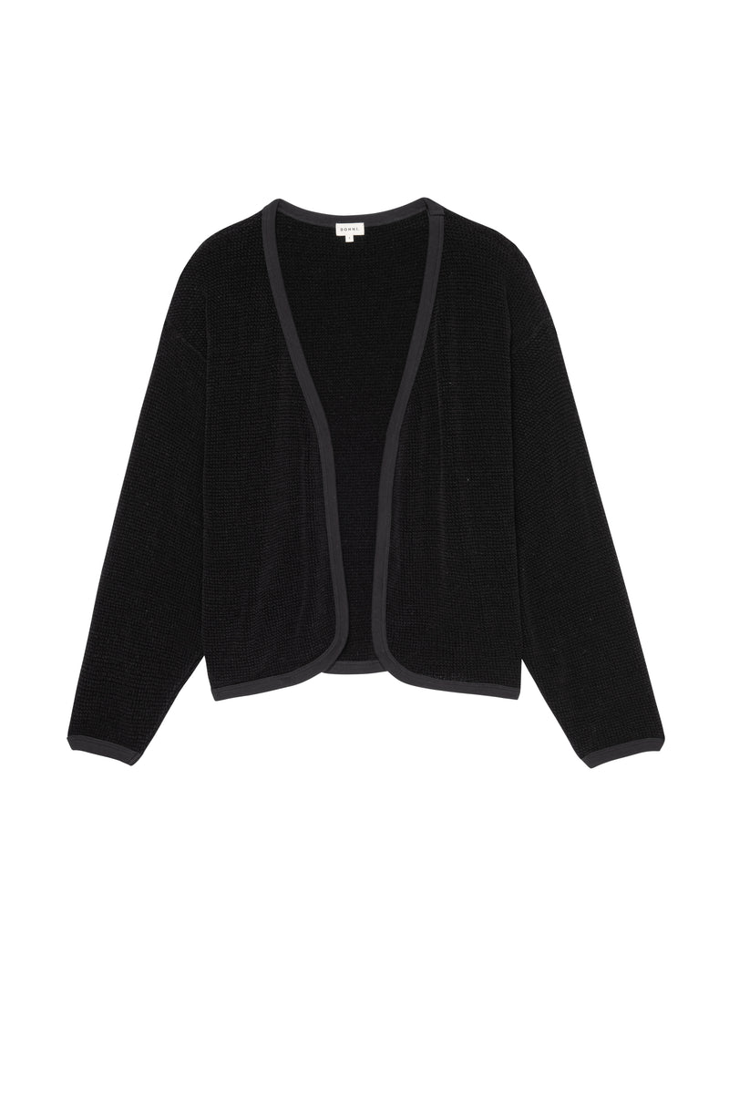 Chenille Cropped Cardi