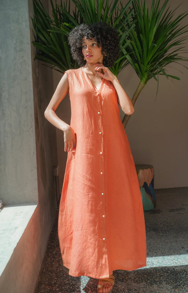 Tangerine Mano Dress 2.0