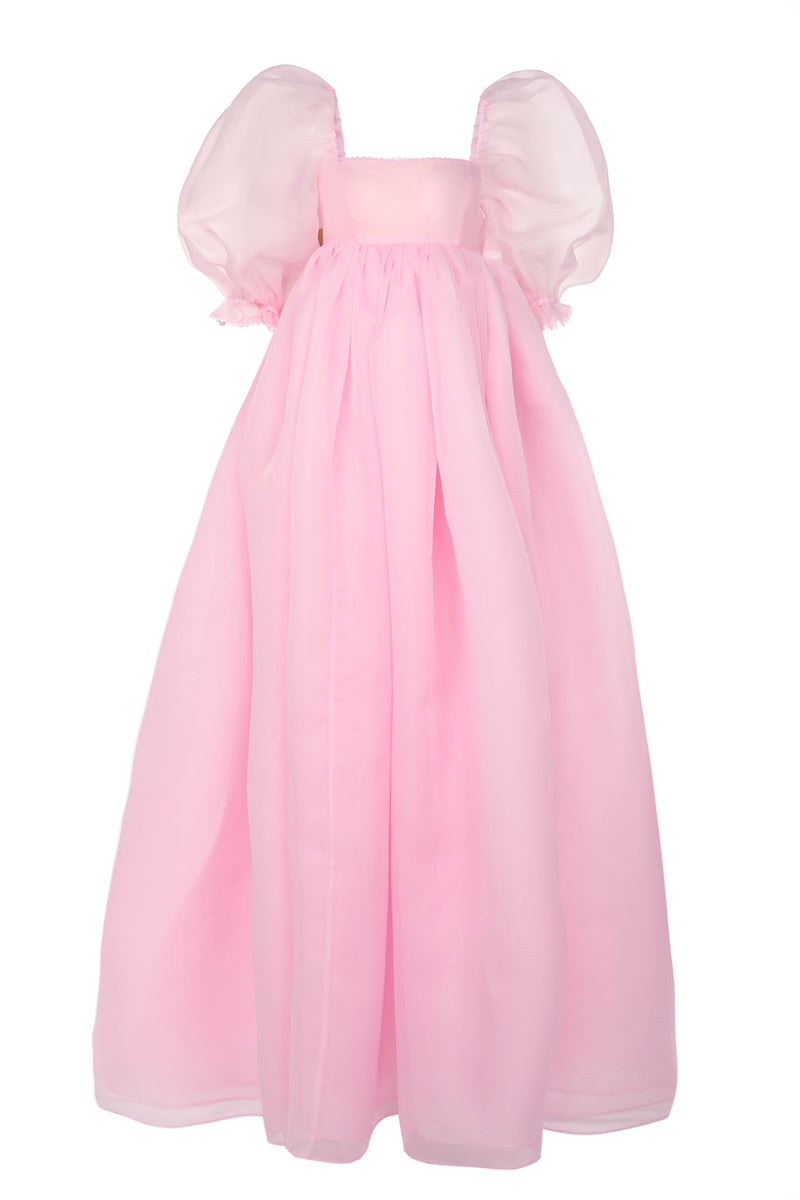 The Angle Delight Puff Gown